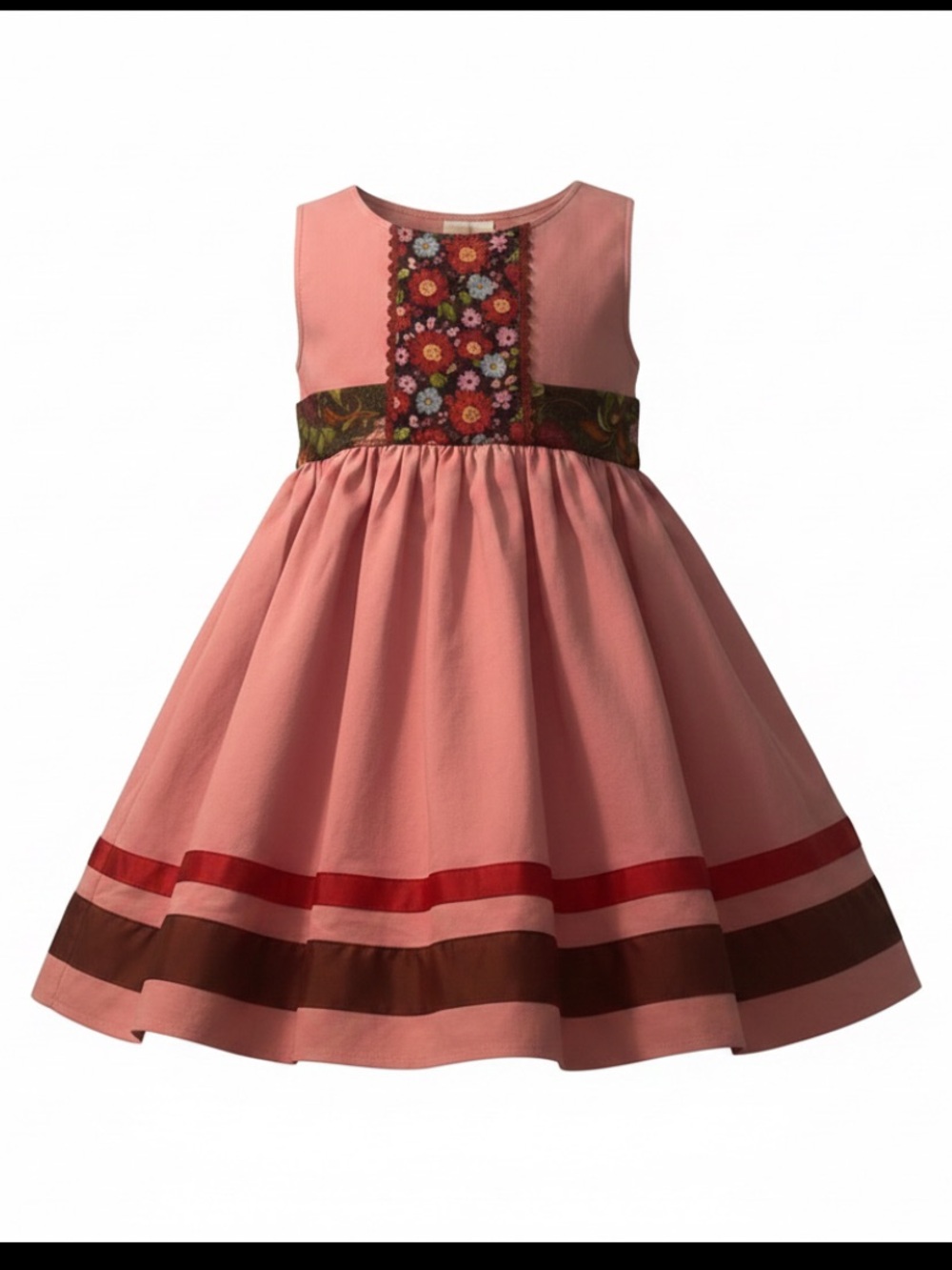 Matilda Jane Paint By Number Pink, Purple Sleeveless Dress Girls SZ 10